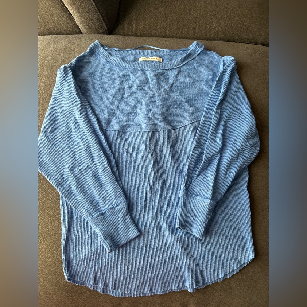 We The Free (Free People) - Thermal Waffle Shirt